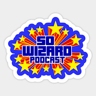 So Wizard Podcast - Super Powers Logo Sticker